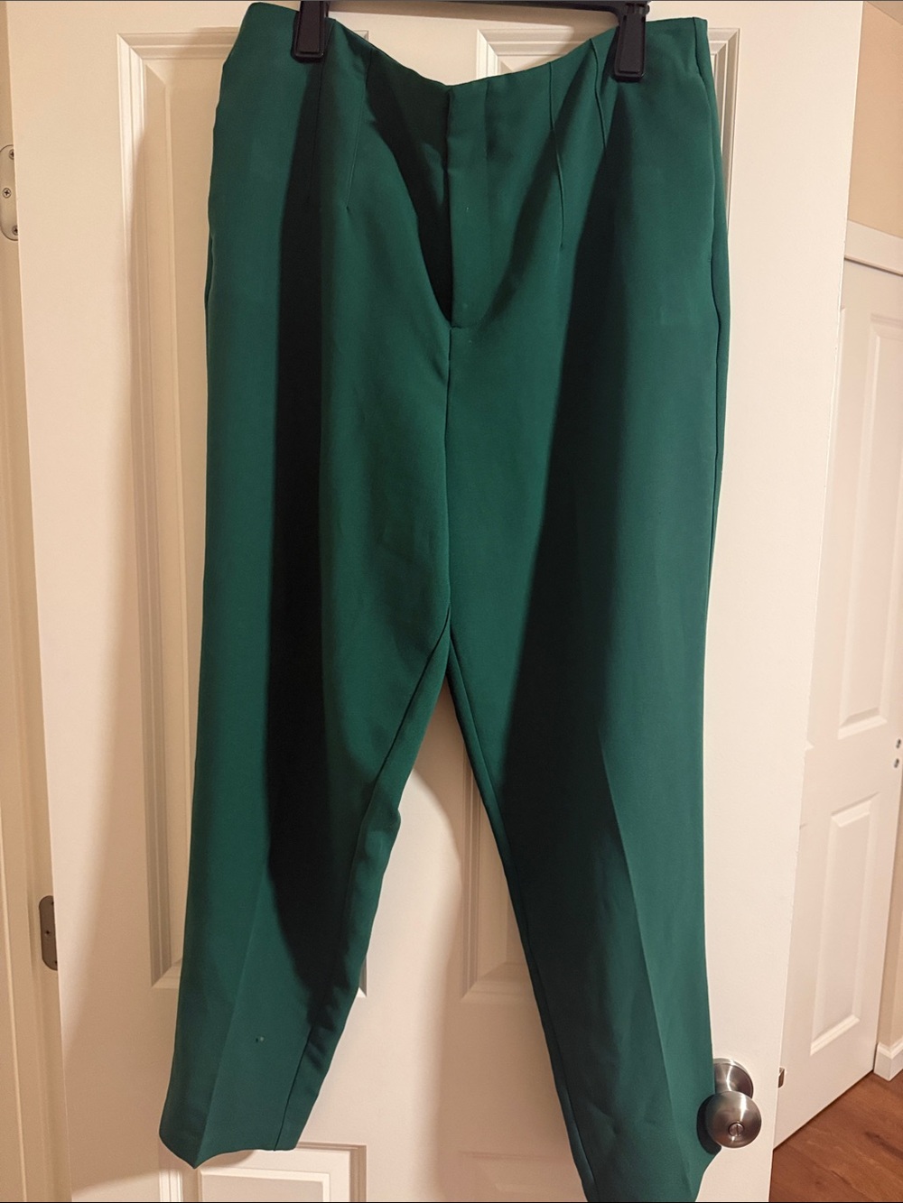Eloquii Emerald Green Men's Dress Pants - Tailored Taper